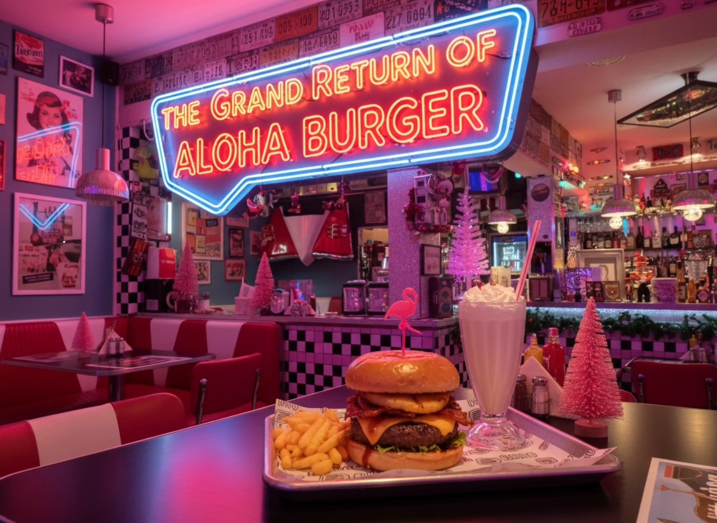 Flamingo Burger
